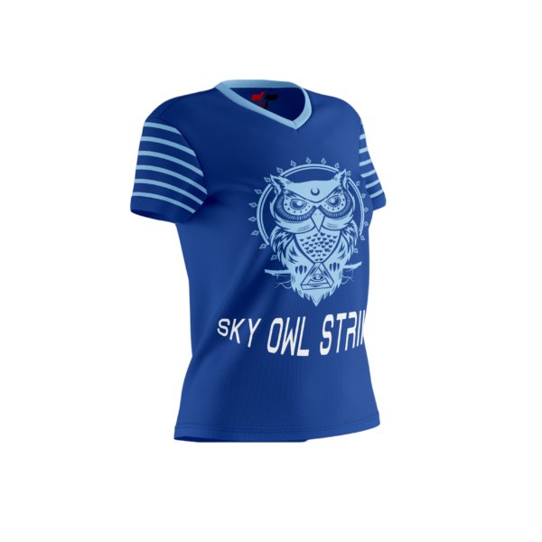 CrystalBlue Custom Sports Jersey