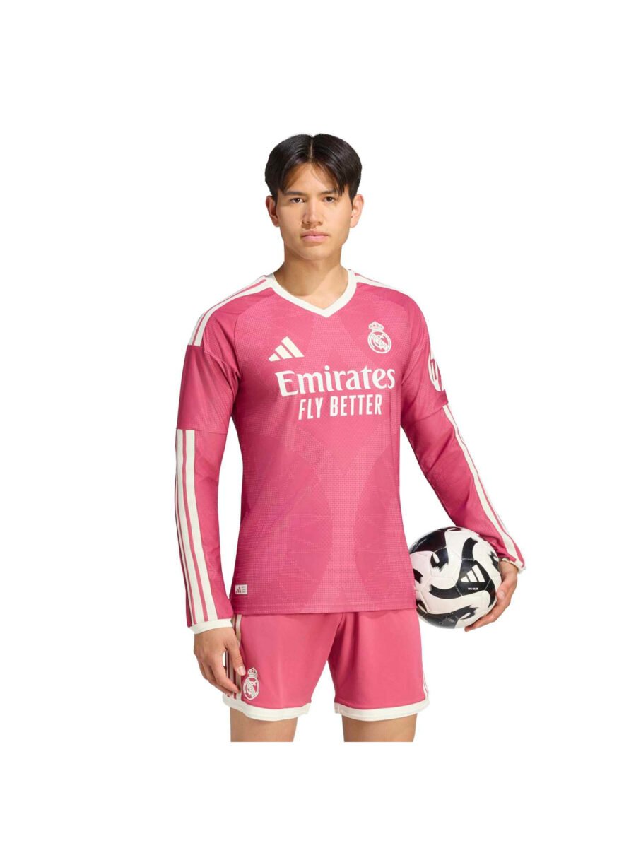 Mens Third Authentic Jersey Long Sleeve Pink 26/27