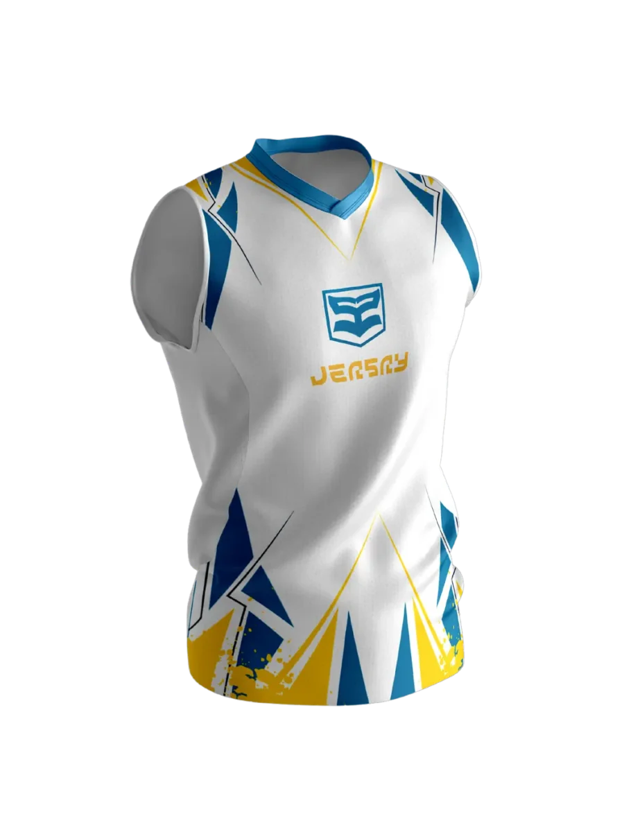 TOXICOTRIBE custom Basketball Jersey in Grey & Silver