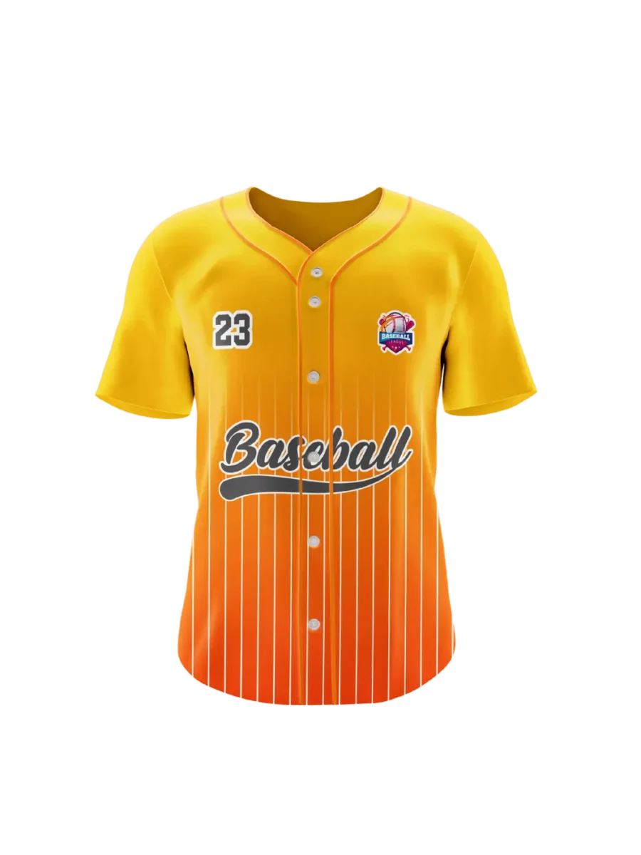 TOXICOTRIBE custom Basketball Jersey in Orange & Yellow