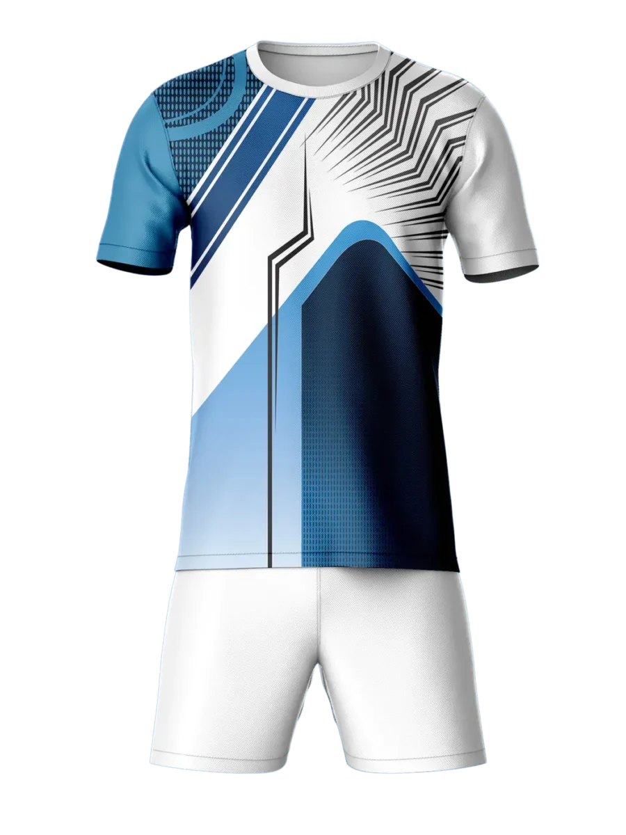 TOXICOTRIBE custom Football Jersey in White & Silver