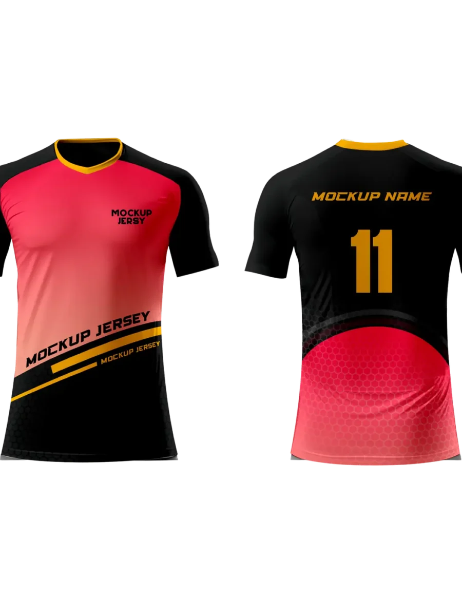 TOXICOTRIBE custom Gym & Training Shirt in Black & Red