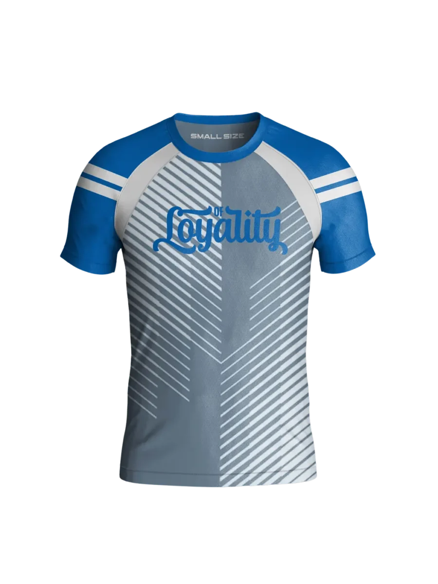 TOXICOTRIBE custom Gym & Training Shirt in Grey & Silver