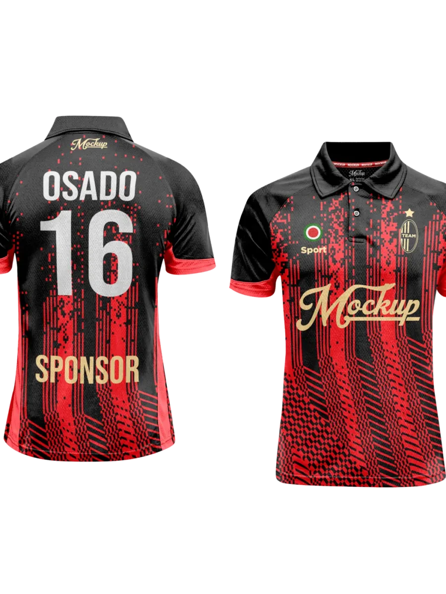 TOXICOTRIBE custom Sports Jersey in Black & Charcoal