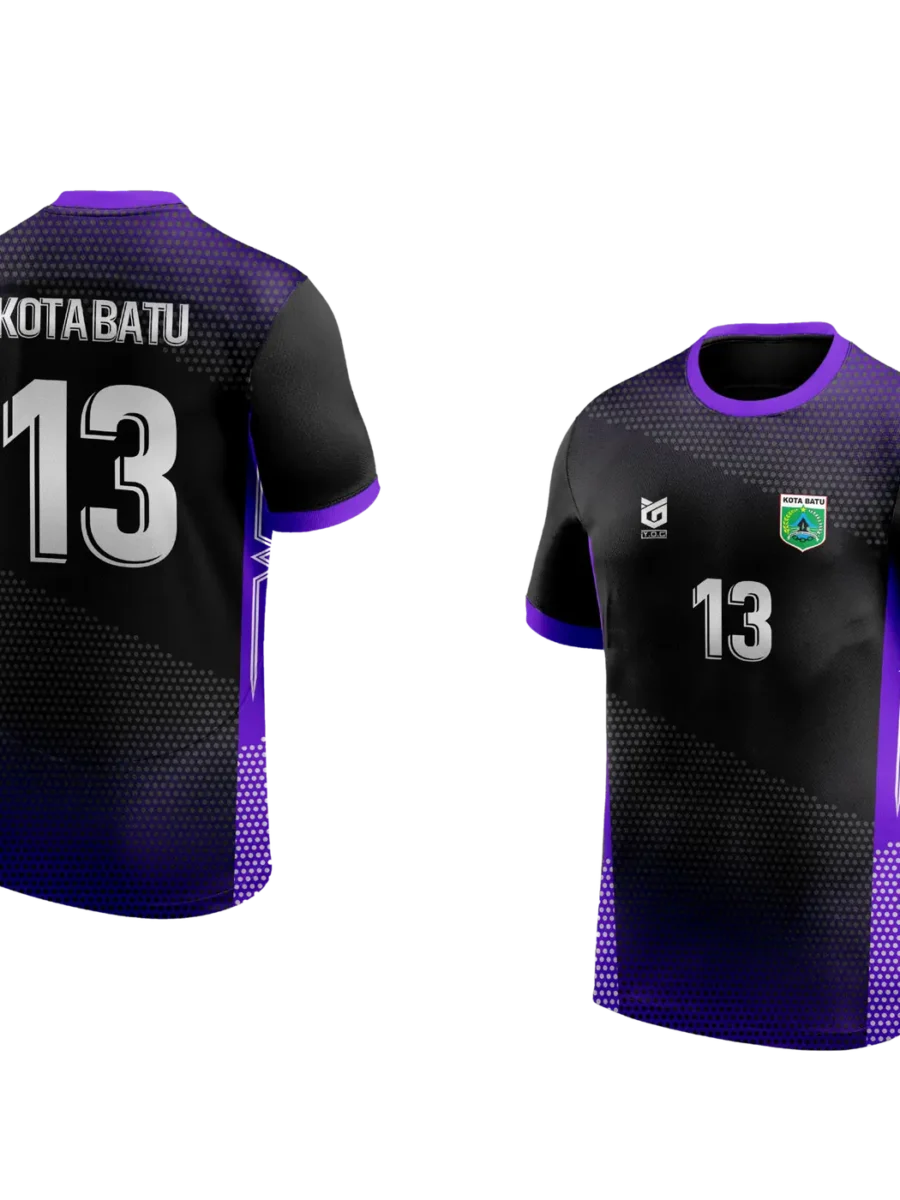 TOXICOTRIBE custom Sports Jersey in Black & Charcoal