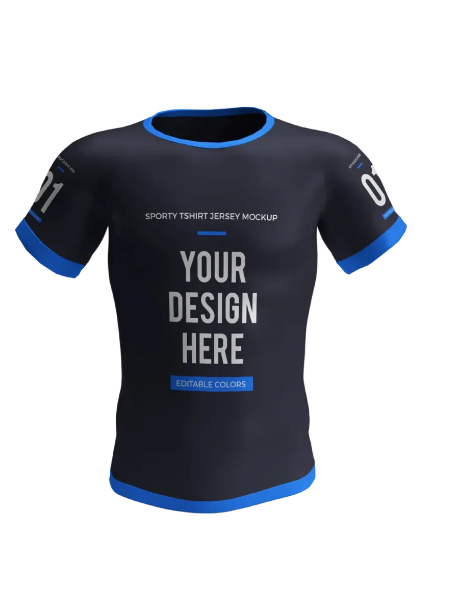 TOXICOTRIBE custom Sports Jersey in Black & Charcoal