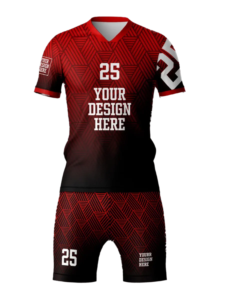 TOXICOTRIBE custom Sports Jersey in Black & Maroon
