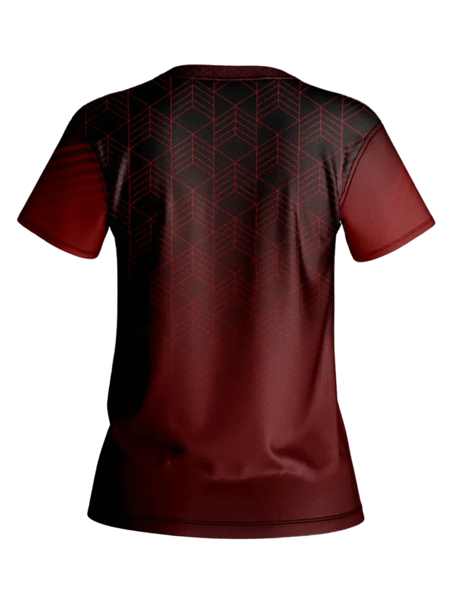 TOXICOTRIBE custom Sports Jersey in Black & Maroon