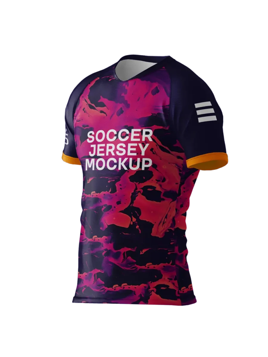 TOXICOTRIBE custom Sports Jersey in Black & Maroon