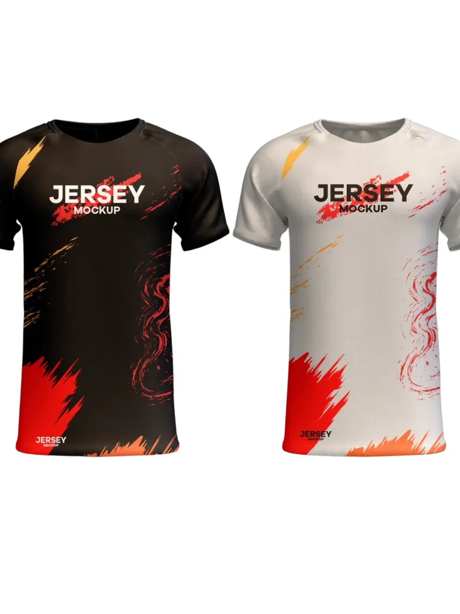 TOXICOTRIBE custom Sports Jersey in Black & Silver