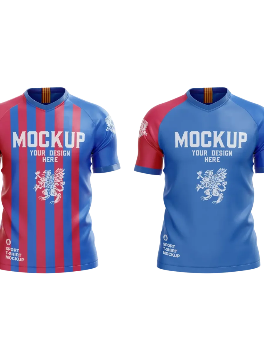 TOXICOTRIBE custom Sports Jersey in Blue & Royal Blue