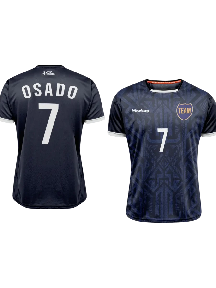 TOXICOTRIBE custom Sports Jersey in Charcoal & Black