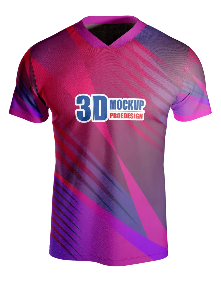 TOXICOTRIBE custom Sports Jersey in Magenta & Purple