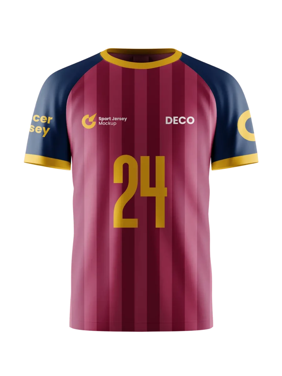 TOXICOTRIBE custom Sports Jersey in Maroon & Pink