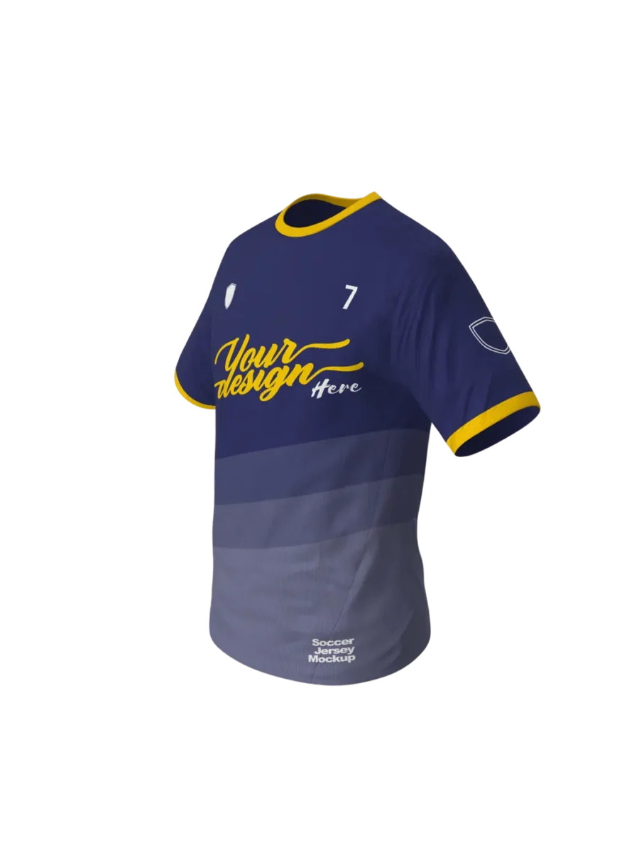 TOXICOTRIBE custom Sports Jersey in Navy & Charcoal