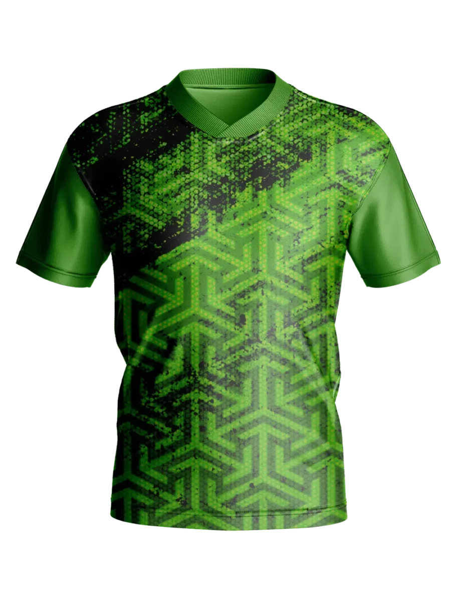 TOXICOTRIBE custom Sports Jersey in Olive & Black