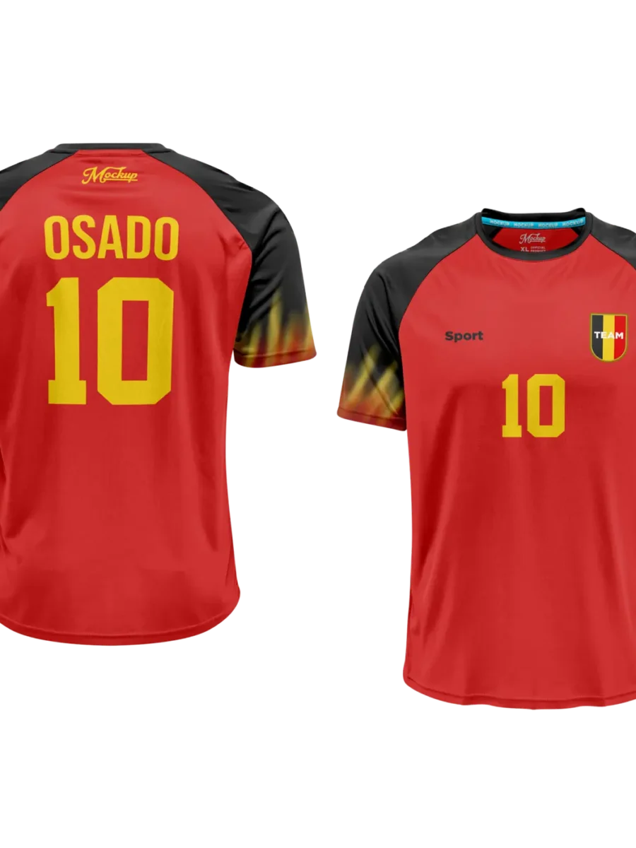 TOXICOTRIBE custom Sports Jersey in Red