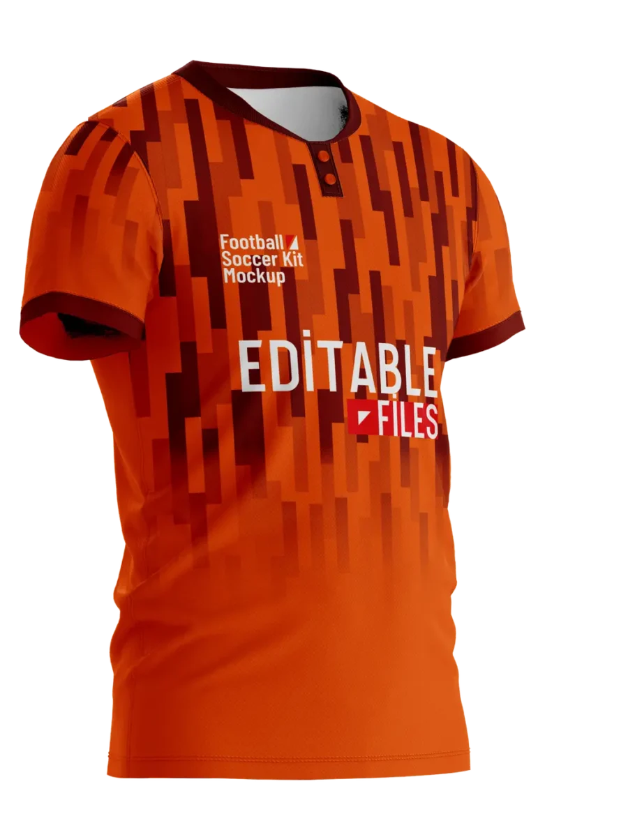TOXICOTRIBE custom Sports Jersey in Rust & Crimson