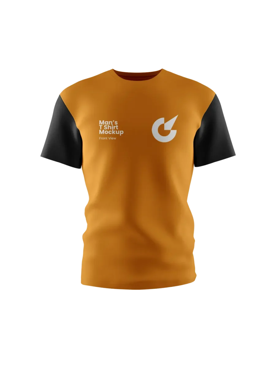 TOXICOTRIBE custom Sports Jersey in Rust & Gold