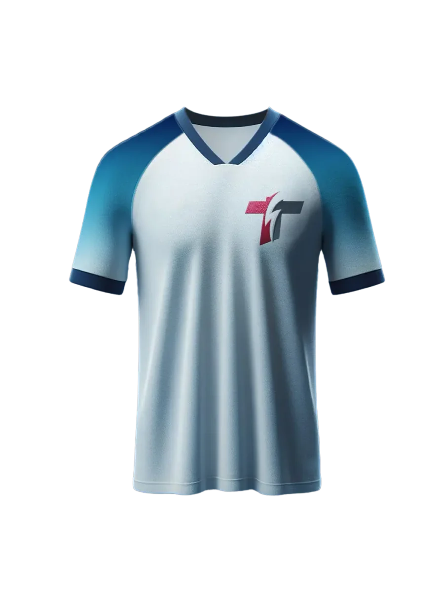 TOXICOTRIBE custom Sports Jersey in Silver & Grey