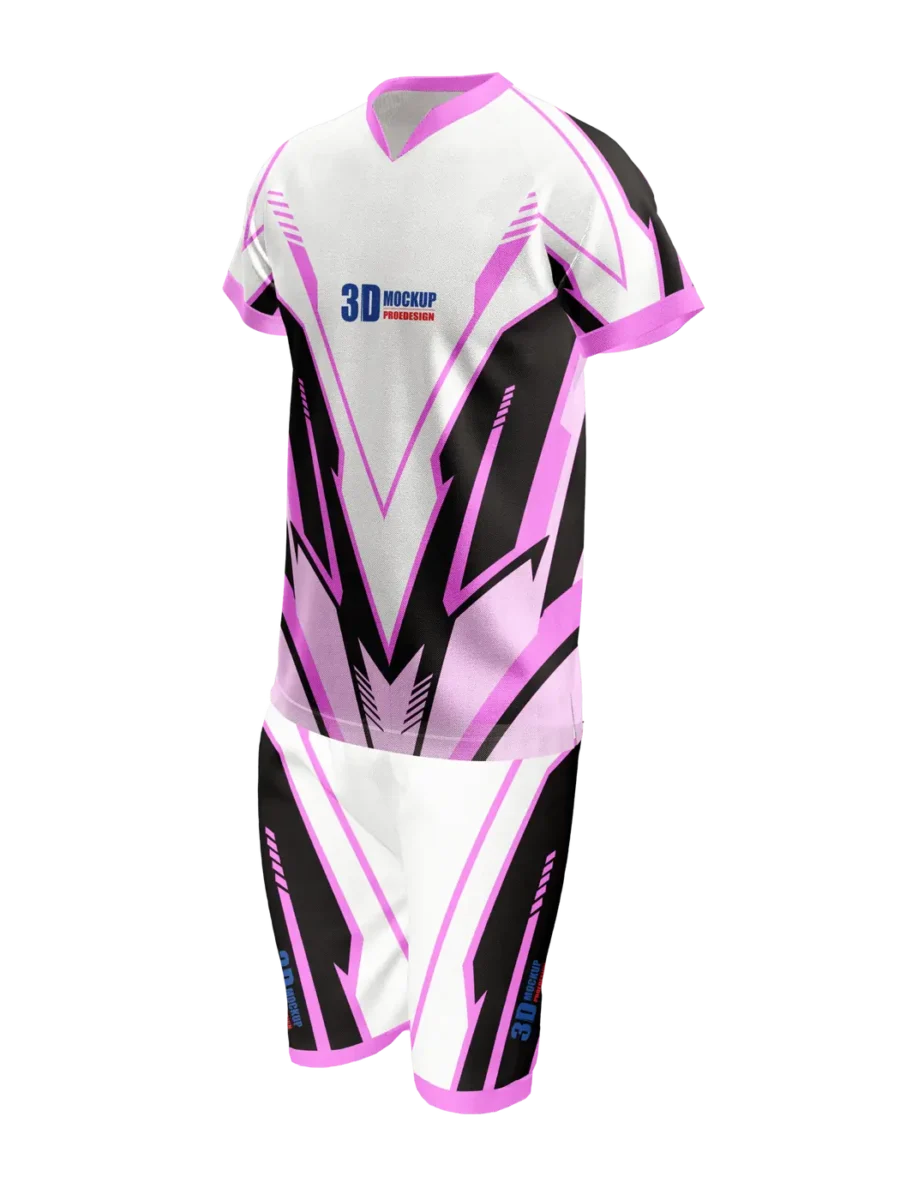 TOXICOTRIBE custom Sports Jersey in Silver & White
