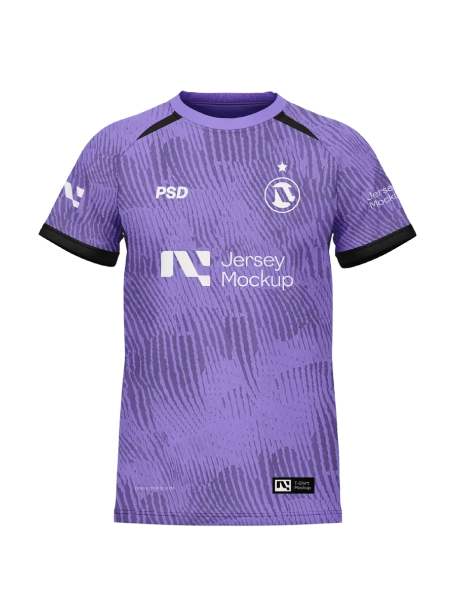 TOXICOTRIBE custom Sports Jersey in Violet & Purple